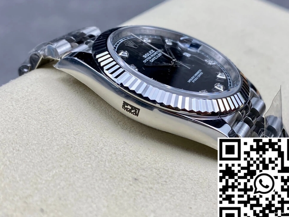 Factory Datejust Dial M126334-0012 Rolex Black Clean 1108